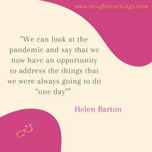 the opportunity of the pandemic
